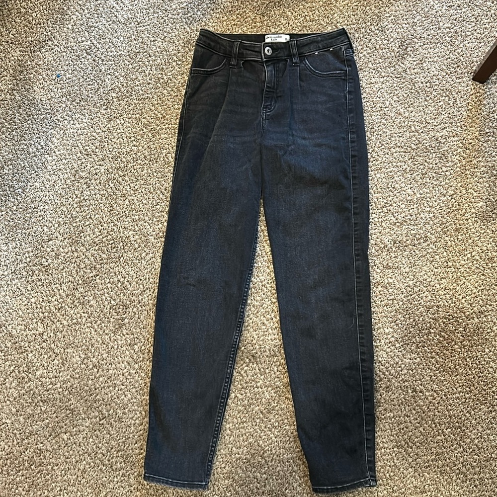 AF Kids high rise mini mom jeans.